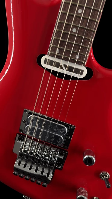Ibanez Prestige JS2480 Joe Satriani Signature - Muscle Car Red - Front Close Angle