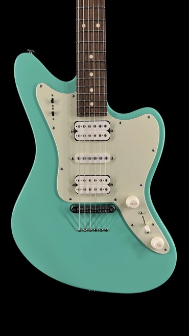Suhr Ian Thornley Signature Series Classic JM - Seafoam Green with Stoptail Bridge - Front Close