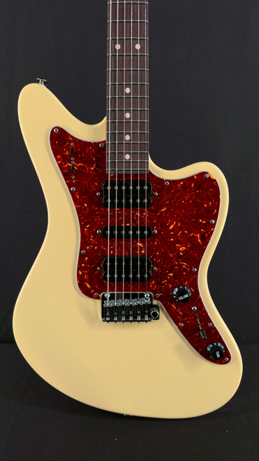Open Box Demo Suhr Ian Thornley Signature Series Classic JM in Vintage Yellow with Tremolo Bridge