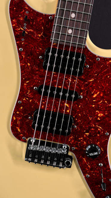 Open Box Demo Suhr Ian Thornley Signature Series Classic JM in Vintage Yellow with Tremolo Bridge