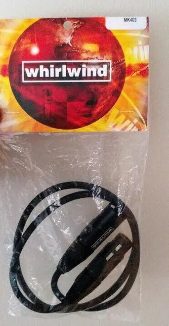 Whirlwind MK4 XLR Mic Cable