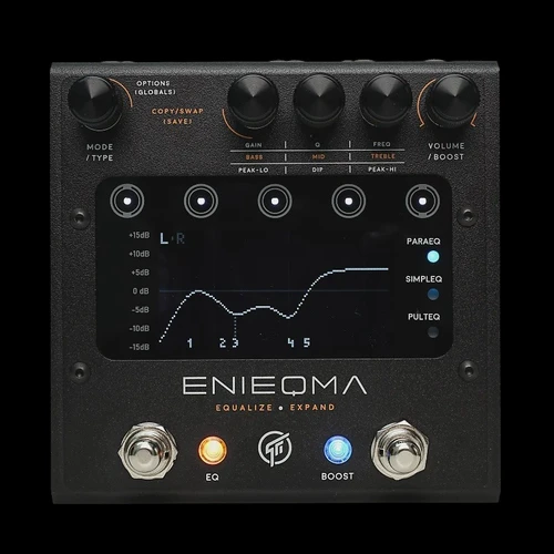 GFI System ENIEQMA Advanced Equalizer Pedal - Top View