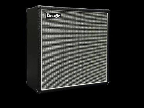 Mesa Boogie 4x10 Boogie Open Back Cabinet in Black Bronco with Fillmore Cosmetics