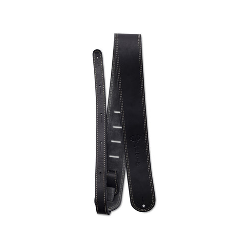 Martin Ball Glove Leather Guitar Strap in Black