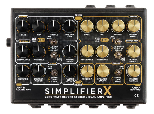 DSM Simplifier X Zero Watt 2-Channel Guitar Amp