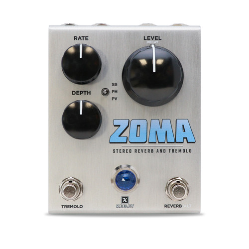 Keeley ZOMA Stereo Reverb & Tremolo Pedal