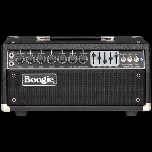 Mesa Boogie Mark IIC+ 75-Watt Tube Guitar Amplifier Head - Black Bronco - Front View