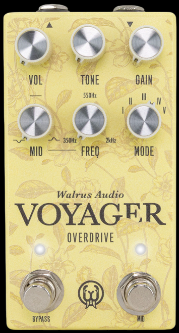 Walrus Audio Voyager Pre-Amp/Overdrive MKII Limited Edition Floral Series 2024