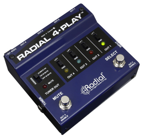 Radial Engineering 4-Play Multi-Output Direct Box