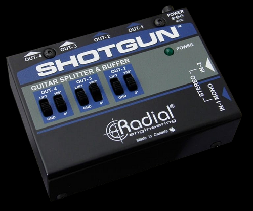 Radial Engineering Shotgun Four Output Guitar Amp Driver