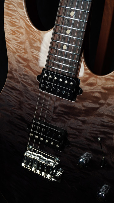 Suhr Modern Set Neck Limited Edition in Charcoal Fade