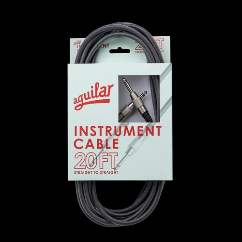 Aguilar 20' Instrument Cable, Straight to Straight Connectors
