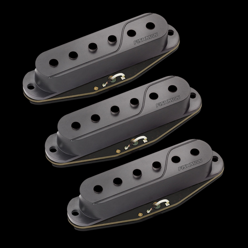 Fishman Fluence Signature Series Greg Koch "Gristle Tone" Single Width Pickup Set in Black