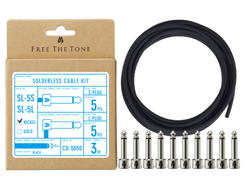 FREE THE TONE SOLDERLESS KIT ソルダーレスケーブル (#8) The Tone