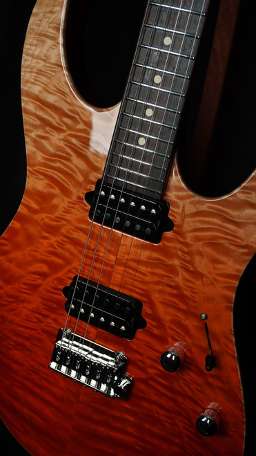 Suhr Modern Set Neck Limited Edition in Orange Fade