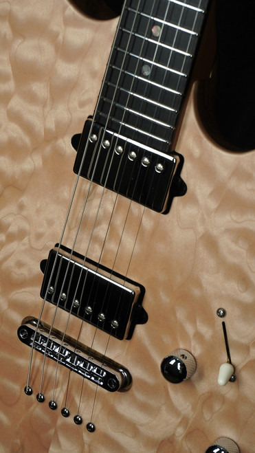 Suhr Custom Modern in Natural with Black Limba Body