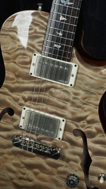 Preowned Paul Reed Smith Private Stock Singlecut Hollowbody in Graphite