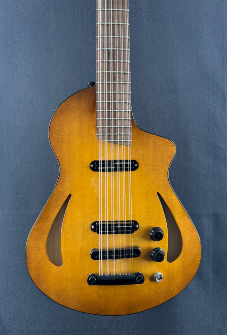 Preowned Veillette Short Scale 12 String in Light Burst