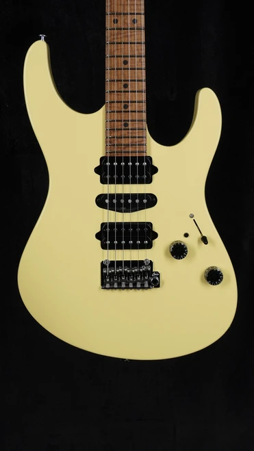 Suhr Modern Antique Limited Edition in Vintage Yellow - Close