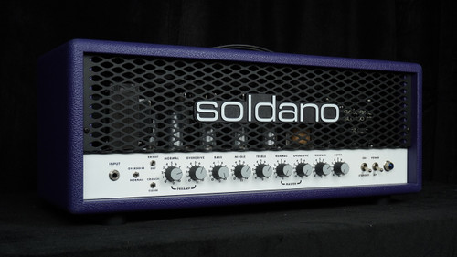 Preowned Soldano SLO-100 Purple Head Preowned Soldano SLO-100 Purple Head
