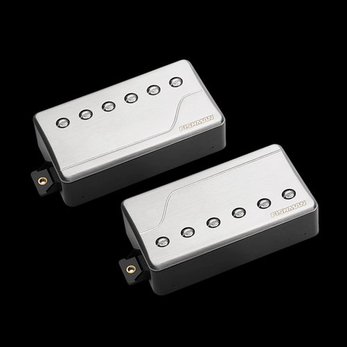 Open Box Fishman Fluence Classic Humbucker Set in Brushed Stainless Steel