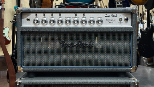Preowned Two-Rock Bloomfield Drive 100W Head with Matching Slate Gray 2x12 Cabinet Preowned Two-Rock Bloomfield Drive 100W Head with Matching Slate Gray 2x12 Cabinet