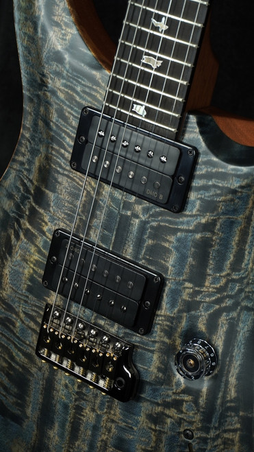 PRS 40th Anniversary Custom 24 Satin Limited Edition in Faded Whale Blue with Natural Back
