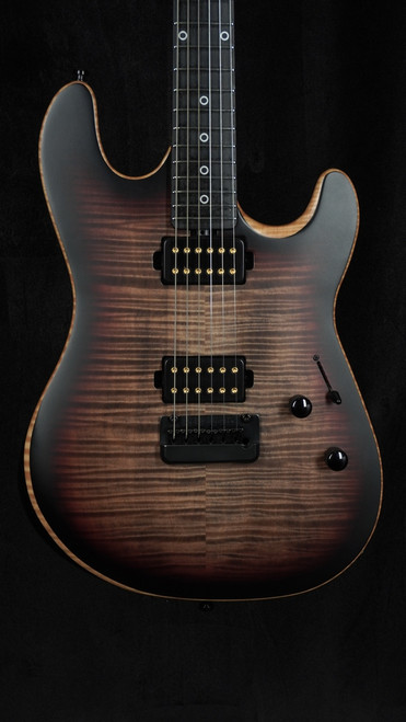 Preowned 2024 Ernie Ball Music Man Rabea Massaad Signature Sabre in Vileblood Burst Preowned 2024 Ernie Ball Music Man Rabea Massaad Signature Sabre in Vileblood Burst