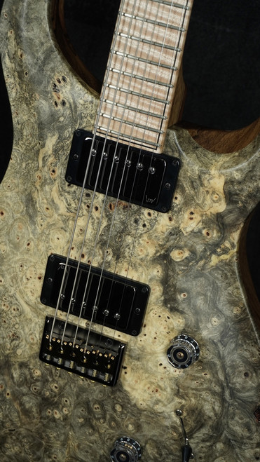 PRS Private Stock #11930 Custom 24 Baritone in Satin Natural with Buckeye Burl Top PRS Private Stock #11930 Custom 24 Baritone in Satin Natural with Buckeye Burl Top