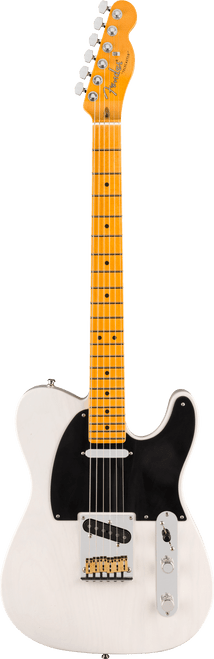 Fender American Ultra Luxe Vintage '50s Telecaster® with Maple Fingerboard in White Blonde