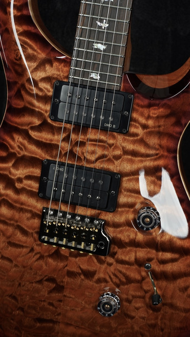 PRS Wood Library Custom 24 in Copperhead Smokeburst with Quilt Maple Top PRS Wood Library Custom 24 in Copperhead Smokeburst with Quilt Maple Top