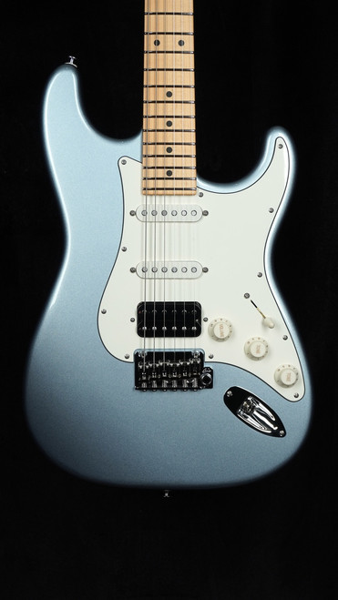 Suhr Classic S Plus in Ice Blue Metallic with HSS Pickup Configuration and Maple Fretboard