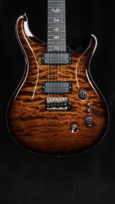 PRS Wood Library Custom 24-08 in Black Gold Burst with Quilt Maple 10-Top PRS Wood Library Custom 24-08 in Black Gold Burst with Quilt Maple 10-Top