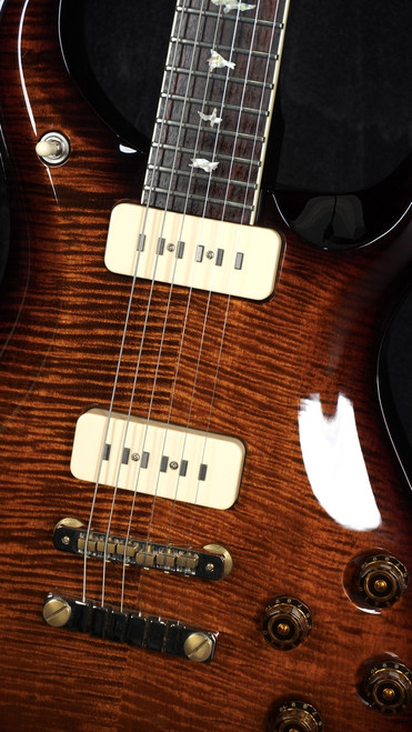 Preowned 2017 PRS McCarty 594 Soapbar in Black Gold Burst with 10 Top Preowned 2017 PRS McCarty 594 Soapbar in Black Gold Burst with 10 Top