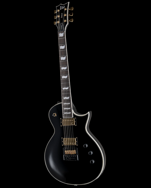 ESP LTD EC1000T CTM with Evertune Bridge in Black - Whole Angle