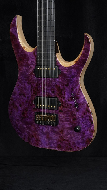 Mayones Duvell Elite 7 in Custom Trans Purple