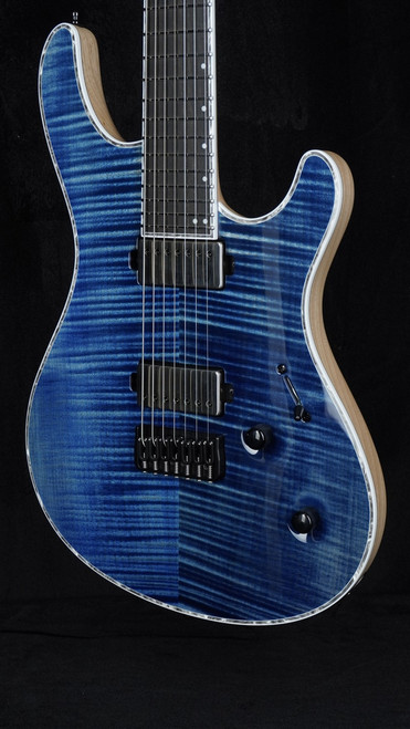 Mayones Regius 7 in Trans Light Blue Spirit