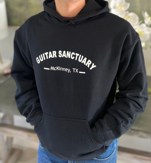 Guitar Sanctuary Hoodie Garage Logo