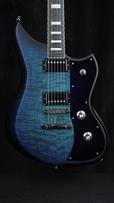 Dunable Yeti Custom in Blue to Black Burst