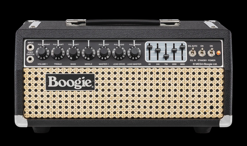 Mesa Boogie Mark IIC+ HRG Head in Black with Wicker Grille - Front