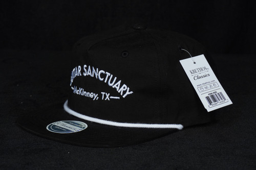 The Guitar Sanctuary Rope Hat/Black