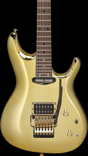 Ibanez Joe Satriani Signature Model JS1GD - Metallic Gold - Front Close