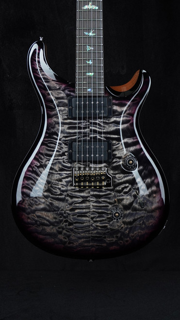 PRS | Wood Library | Custom 24 | Charcoal Purple Stained Maple
