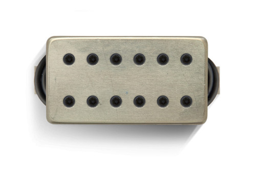 Bare Knuckle Pickups Aftermath 6 String Set - Raw Nickel/Black Bolts