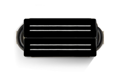 Bare Knuckle Pickups Black Hawk 6 String Set - Open/Nickel Rails