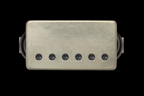 Bare Knuckle Pickups Ragnarok 6 String Set - Raw Nickel/Black Screws - Bridge