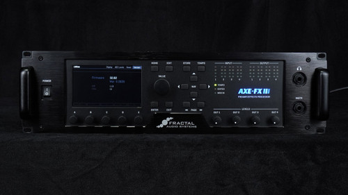 Preowned Fractal Axe-FX III and FC-12 Foot Controller