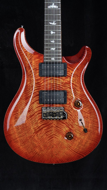 PRS Custom 24 Mango Top Limited Edition in Blood Orange Front Close