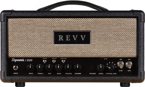 Open Box Revv Dynamis D20 Mk2 Head in Black