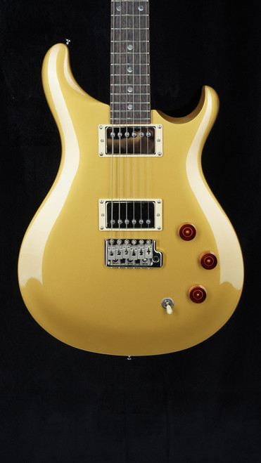 Preowned 2023 PRS SE DGT David Grissom Signature Model in Goldtop with Moon Inlays